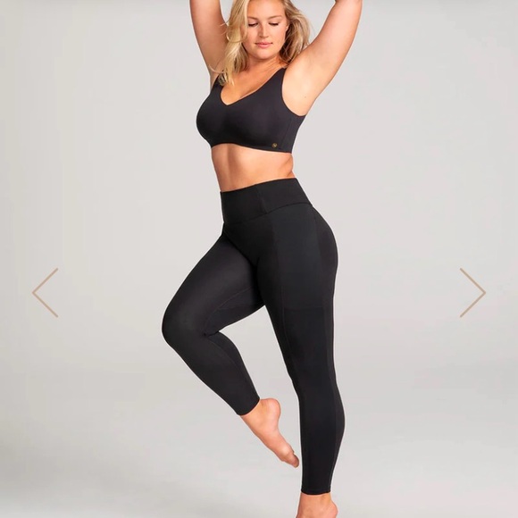 NWOT Honeylove Inner Power Legging, Black, Women’s Size M - Picture 2 of 10